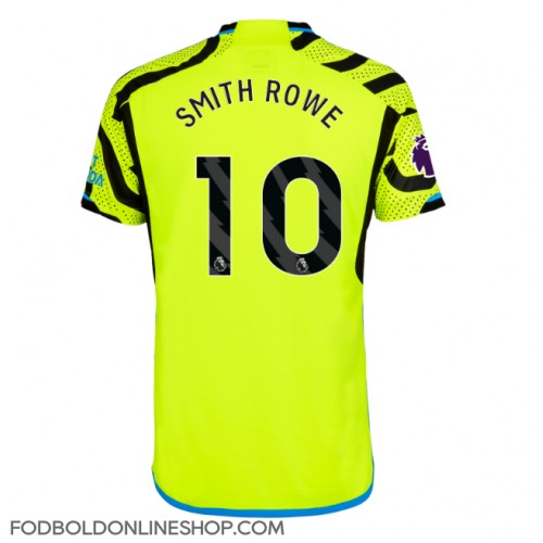 Arsenal Emile Smith Rowe #10 Udebanetrøje 2023-24 Kortærmet